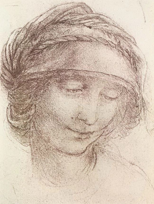 84-Volto di donna-Royal Library, Windsor